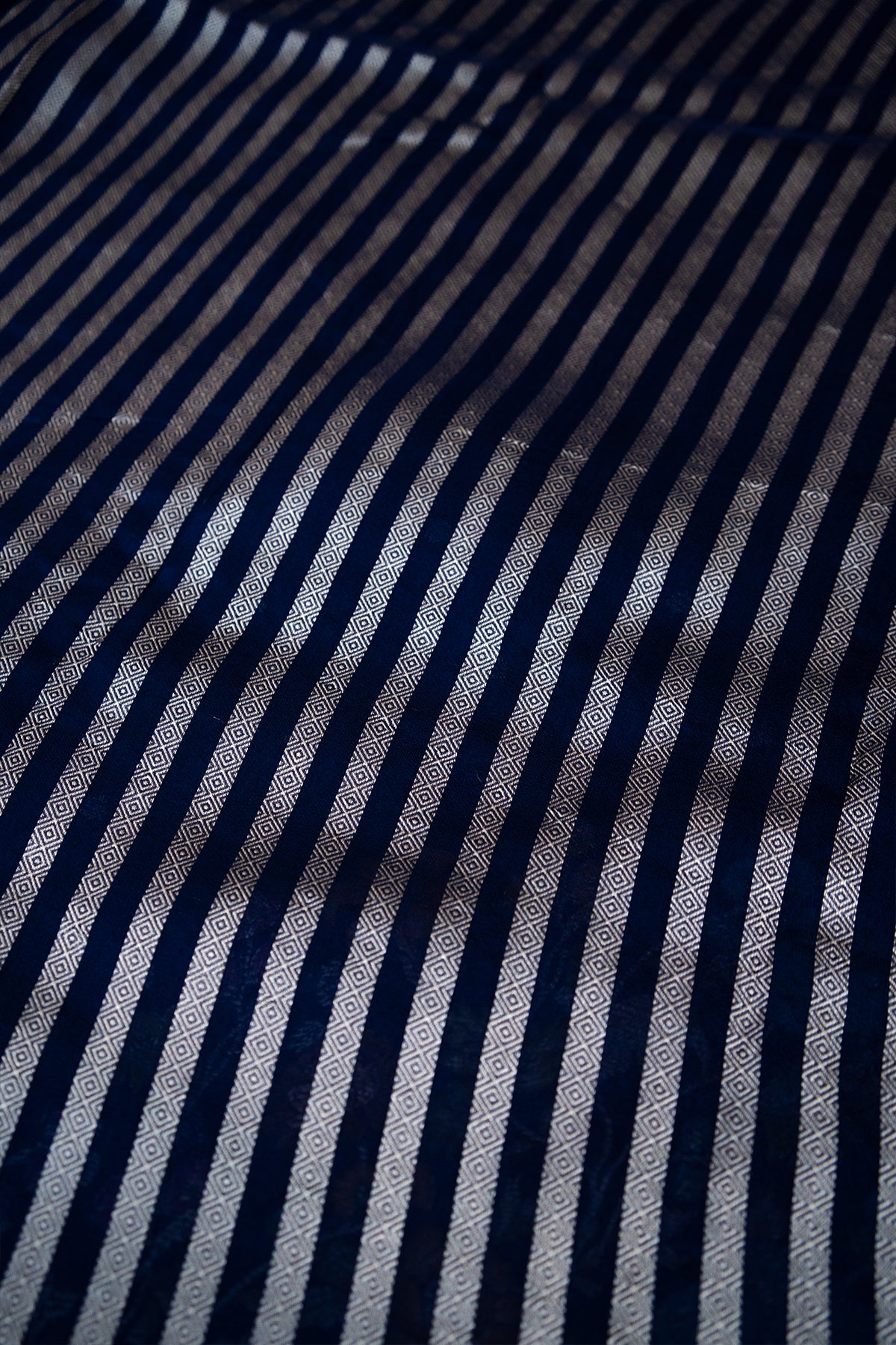 Mayur Vana Khaddi Silk Saree