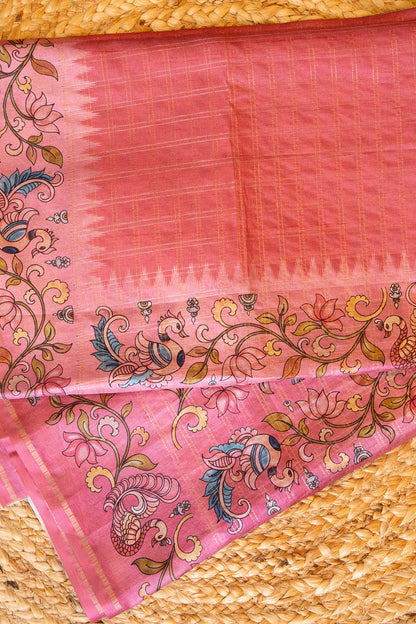 Gulnaar Matka Tussar Saree