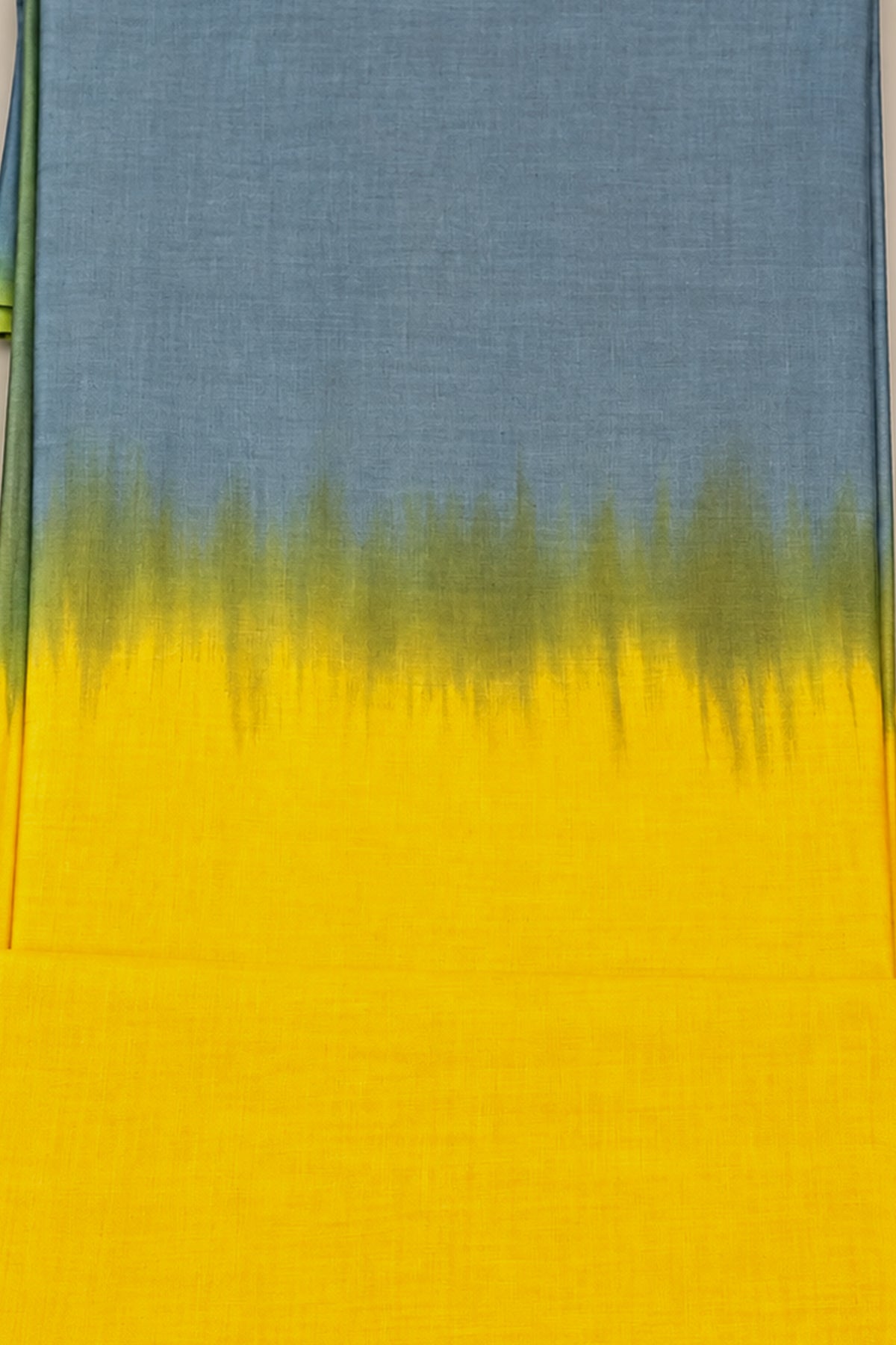 Sky & Sun Ombre Pure Cotton Hand Tie Dye Saree – SS081