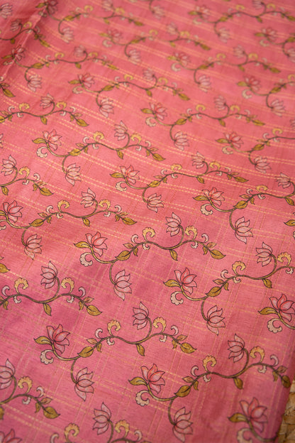 Gulnaar Matka Tussar Saree