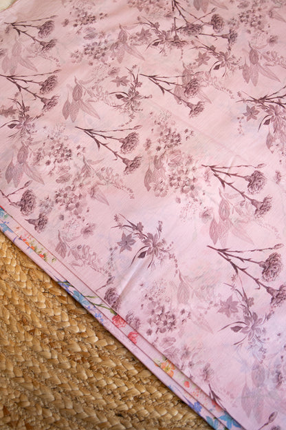 Gulnaar Bloom Crepe Chinnon Saree