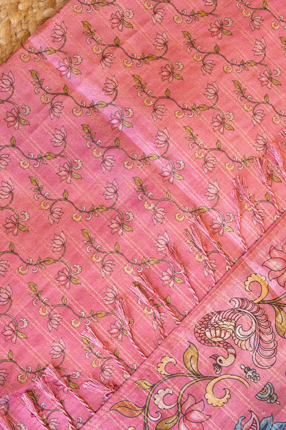 Gulnaar Matka Tussar Saree